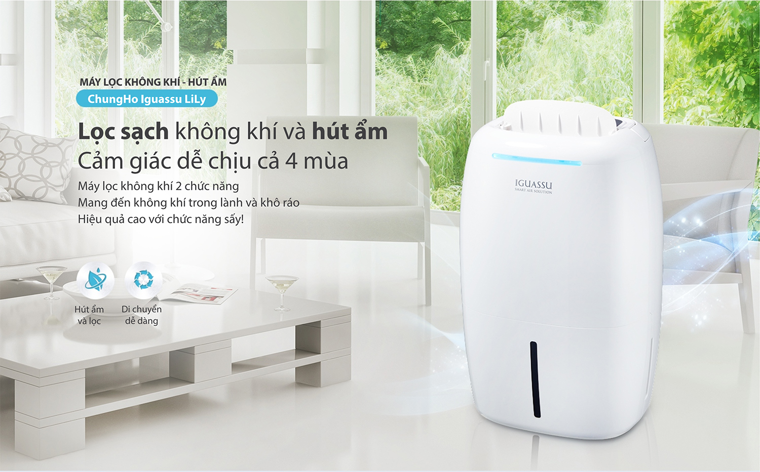 Người Hùng của bạn trong mùa trời nồm và ẩm ướt !