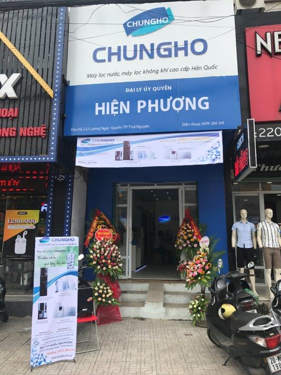 ChungHo mở Showroom ủy quyền tại Thái Nguyên